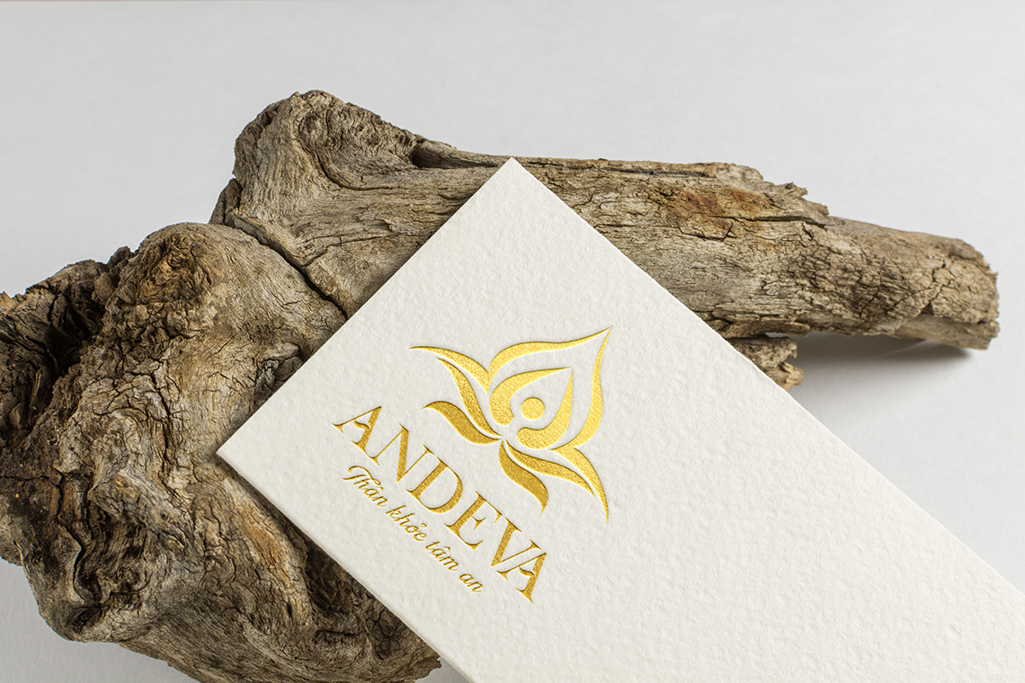 Andeva - Đặt tên, thiết kế logo và bộ nhận diện spa Andeva